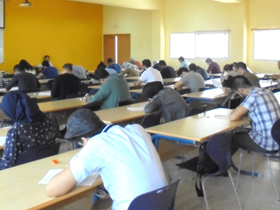 Scholarship Applicants under Examination