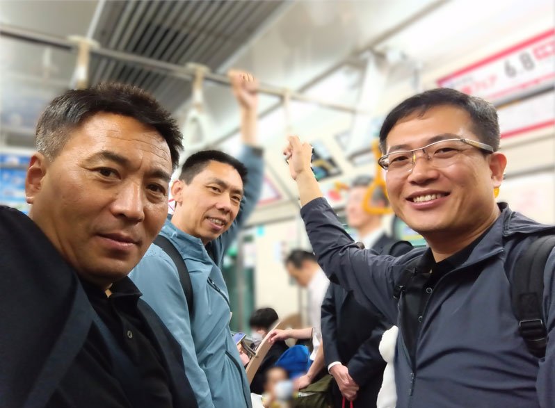札幌市内で電車体験