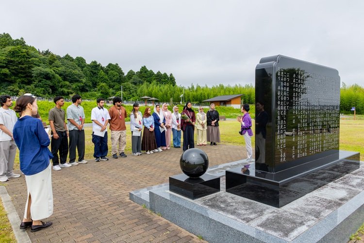 東日本大震災・原子力災害伝承館フィールドワークの様子